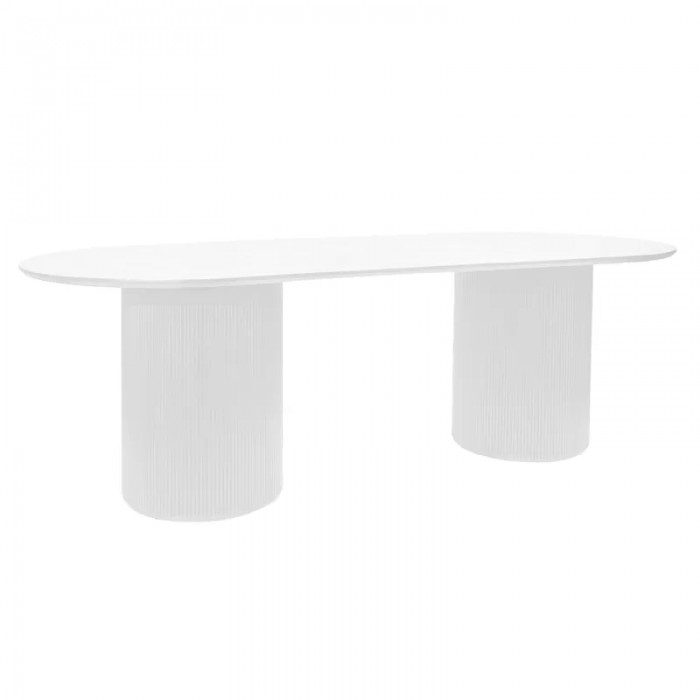 Arlo Oval Dining Table - 2.4m-Arlo Oval Dining Table - 2.4m
